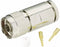 BKL Electronic 0404061 0404061 N-connector Stekker, recht 50 Ω 1 stuk(s)
