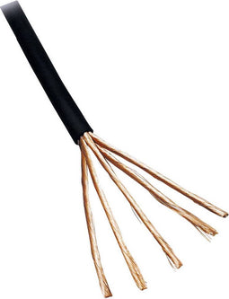 BKL Electronic 1106007/5 Audiokabel 4 x 0.10 mm² Zwart 5 m