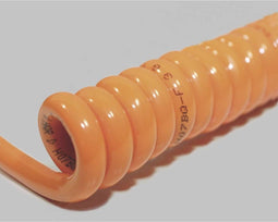 BKL Electronic 1506130 Spiraalkabel H07BQ-F 400 mm / 1600 mm 5 G 2.50 mm² Oranje 1 stuk(s)