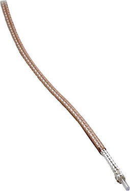 BKL Electronic 1511006/50 Coaxkabel Buitendiameter: 1.80 mm RG178 B/U 50 Ω Transparant 50 m