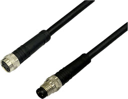 BKL Electronic 2700005 Sensor/actuator aansluitkabel M8 Aantal polen: 4 Koppeling, recht 10 m 1 stuk(s)