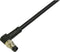 BKL Electronic 2700027 Sensor/actuator aansluitkabel M8 Aantal polen: 3 Stekker, haaks 2 m 1 stuk(s)