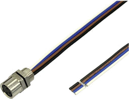 BKL Electronic 2701009 Sensor/actuator inbouwbus M8 Aantal polen: 3 2 m 1 stuk(s)