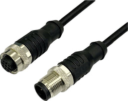 BKL Electronic 2702003 Sensor/actuator aansluitkabel M12 Aantal polen: 4 Koppeling, recht 2 m 1 stuk(s)