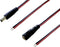 BKL Electronic Laagspannings-aansluitkabel Laagspanningsbus, Laagspanningsstekker - Open kabeleinde 5.50 mm 2.10 mm 2.1
