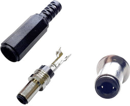 BKL Electronic Laagspannings-connector Stekker, recht 5.50 mm 2.50 mm 1 stuk(s)