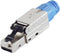 BKL Electronic RJ-45 stekker, CAT 8.1, zonder gereedschap.. STP 10121216 Zilver 1 stuk(s)