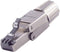BKL Electronic RJ-45 stekker, zonder gereedschap, quick, STP, CAT. 8.1 10121217 Zwart 1 stuk(s)