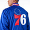 New Era - Philadelphia 76ers - NBA Satin Blue Bomber Jacket
