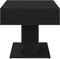 vidaXL - Salontafel - Zwart - Eiken - 96x50x45 - cm - Behandeld - Hout
