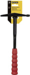 GYS Lasbikhamer - Rubberhamer - Gesmeed staal - Zwart en rood