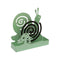 Steun voor anti-muggen spiralen Versa Groen Metaal 5 x 17 x 17 cm Slak