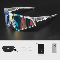 Rockbros SP291 - Fietsbril - UV400 fotochromatisch - Wit