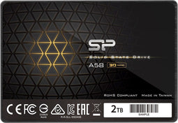 Silicon Power Ace A58 - SSD 2TB - SATA III 560MB/s - Zwart