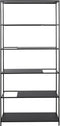 Planken DKD Home Decor 80 x 30 x 175 cm Zwart Metaal