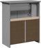 vidaXL - Wastafelkast - BODO - 70x35x80 - cm - grijs