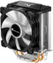 Jonsbo CR-1200 - Processorkoeler - 2x Heatpipes - Max. luchtstroom 61.164m³/h - Geluidssterkte 30,5dB(A) - Diameter fan 92mm