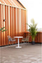 Zuiver Metsu Tuintafel/ Bistrotafel Rond 70 cm Wit
