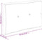 vidaXL - Palletkussens - 5 - st - stof - taupe