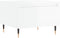vidaXL - Salontafel - 50x46x35 - cm - bewerkt - hout - hoogglans - wit