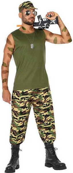 Atosa Militair Camouflagepak Groen XL
