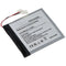 Li-polymer battery - 950mAh (3.7V) - for MP3 players, music players such as Apple 07-001-01, 616-033
