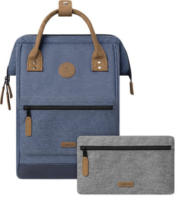 CABAIA Rugzak Adventurer Medium 18L - Computercompartiment 13 inch - Levenslange garantie - Blauw