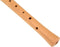 Hohner B9565 Musica Sopran Blockfluit Deutsch, eenvoudig, Birnbaum nat - Sopraan blokfluit (Duitse boring)
