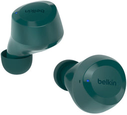 Belkin SoundForm Bolt - Headset - Draadloos Bluetooth - Blauwgroen