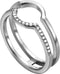 Esprit ESRG003012 - Fuse ring - Bicolor roségoud verguld - Ringmaat 16.00 mm (maat 50)