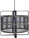 Plafondlamp DKD Home Decor Zwart 220 V 50 W (40 x 40 x 35 cm)