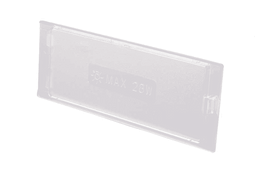 Van lamp DE5360SG - Glaasje - 145x55mm 28W