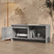vidaXL - Tv-meubel - 90x35x40 - cm - bewerkt - hout - grijs - sonoma - eikenkleurig