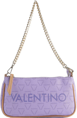 Valentino Bags Liuto - Schoudertas - Ritssluiting met afneembare schouderketting - Lilla/Multi