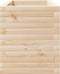 vidaXL - Plantenbak - 90x40x49,5 - cm - massief - grenenhout