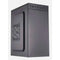ATX Semi-toren doos approx! APPC-201F - MicroATX - 500 W Voedingsbron - Zwart