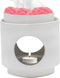 Scentchips® Dome L - Waxbrander - Geurbrander - Oliebrander - Wax Melts Brander - Aromabrander - Ook Geschikt Voor Essentiële Oliën - Geurolie - Waxmelts - Wit