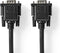 Nedis VGA-Kabel - VGA Male naar VGA Female 15p - Vernikkeld - 10.0 m - Zwart