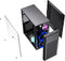 Gembird Fornax M100B - Midi Tower PC ATX - Gehard glas zijpaneel - Zwart