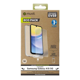 Muvit for Change Galaxy A15 5G - Mobielhoesje en -beschermer - Bescherming tegen krassen en blutsen