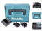 Makita DC10SB - 12 V Max oplader - Laadstroom 5,0 A - Inclusief 2x accu 12V 2.0 Ah (2 stuks)