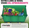 tectake® Bolderwagen - Transportkar - Opklapbare zijwanden - Draagvermogen 544 kg
