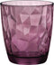 Bormioli Rocco Diamond Tumbler - 30 cl - Paars - 6 stuks