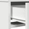 vidaXL - Witte - Kaptafel - met - Laden - - - 50x41x140 - cm