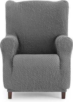 Hoes voor een oorfauteuil Eysa THOR Donker grijs 80 x 110 x 90 cm