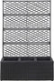 vidaXL - Latwerkplantenbak - verhoogd - met - potten - 83x30x130 - cm - rattan - bruin