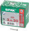 Spax T-star spaanplaatschroef vz ck 3.5x30mm Torx TX15 (1000 st)