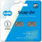 KMC Verbindingsschakel 1/8 single speed - Snap On - Anti-roest - 2 stuks