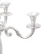 vidaXL - Kaarsenhouder - Zilver - 39x39x60 - cm - Aluminium