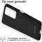 iMoshion Hoesje Geschikt voor Xiaomi 11T / 11T Pro Hoesje Siliconen - iMoshion Color Backcover - Zwart